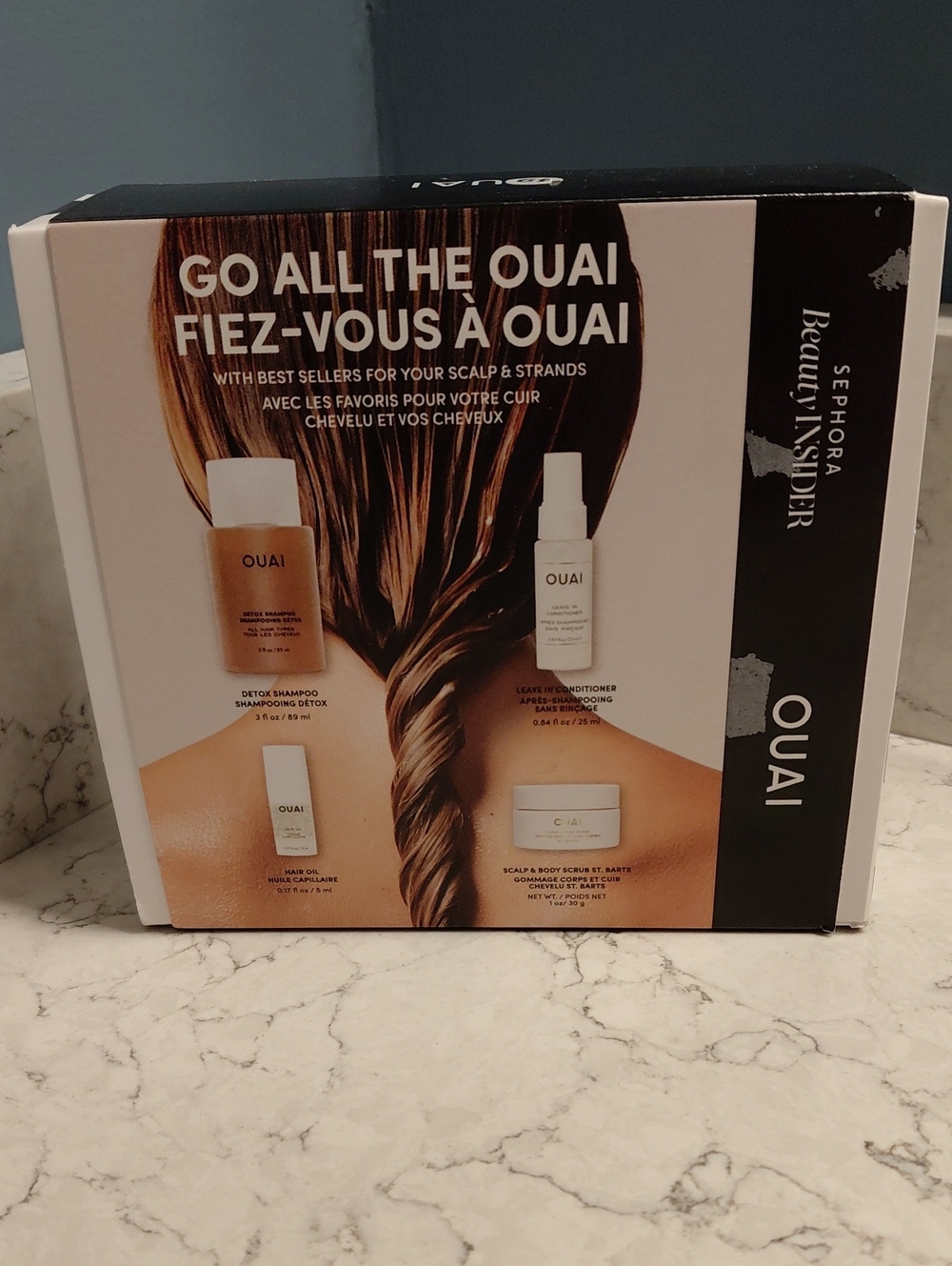 OUAI Go All The Quai 4 PIECE New In Box Gift Set